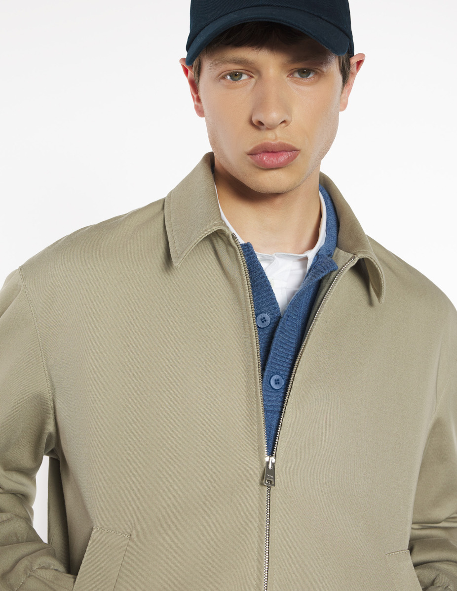 ELASTICATED ZIPPED BLOUSON - 4
