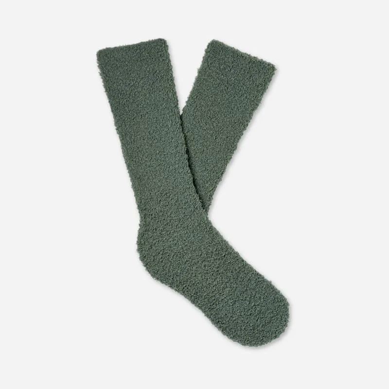 ® Men's Fincher Ultra Cozy Crew Polyester Blend/Recycled Materials in Green Stone - 1
