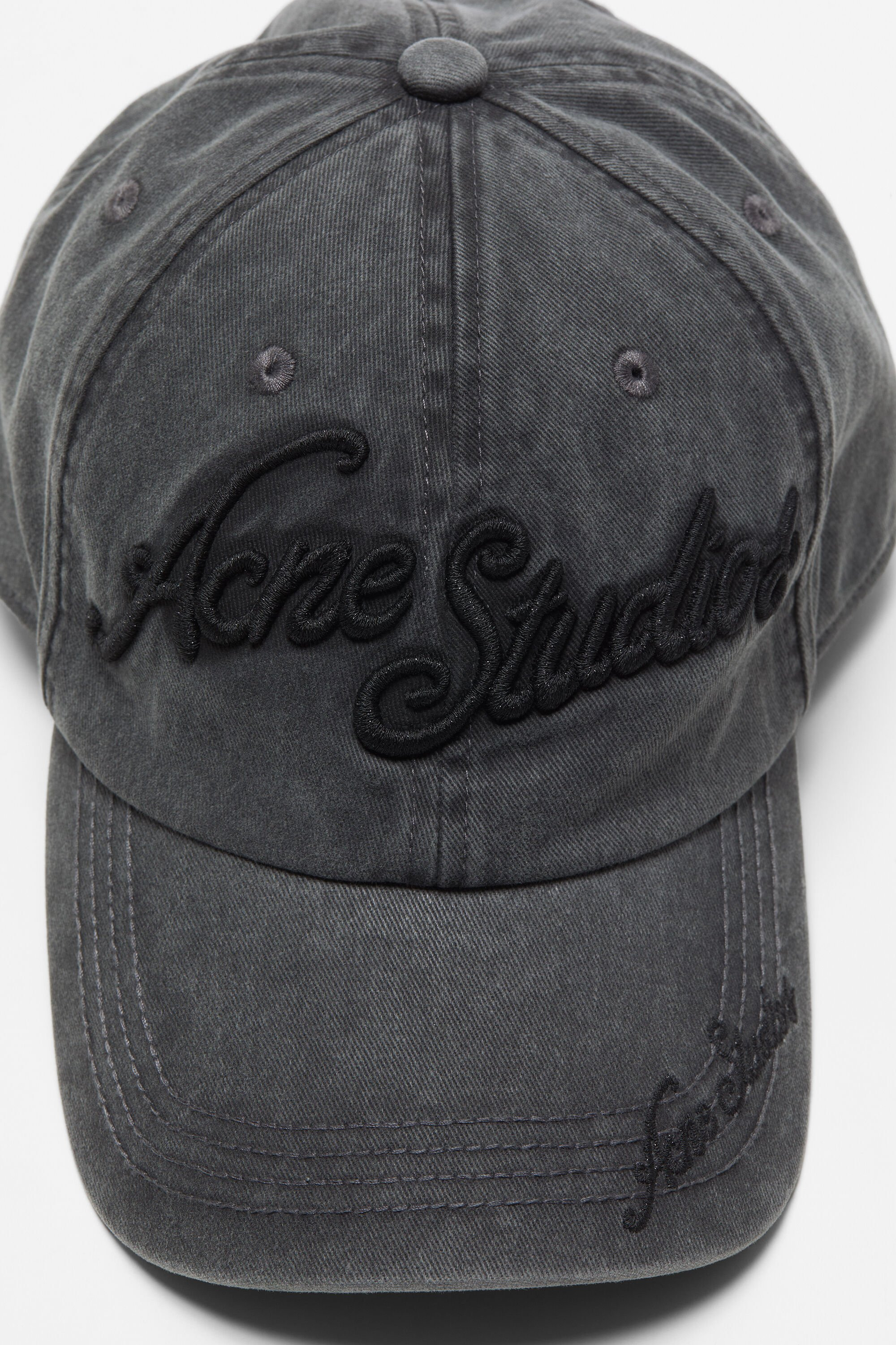 Logo cap - Faded black - 3