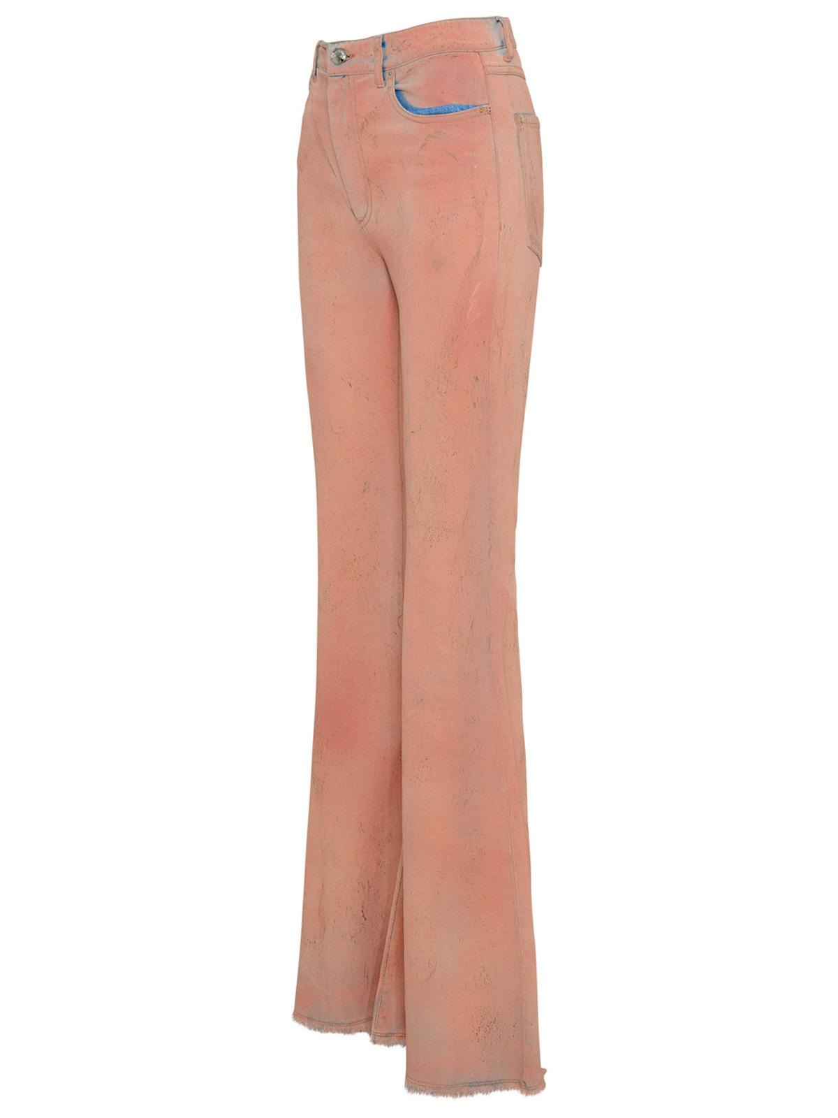 Sportmax Pink Cotton Fedra Jeans Women - 2