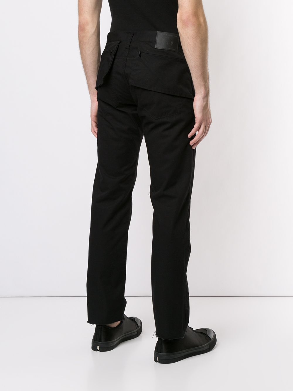 zipped pockets trousers - 4