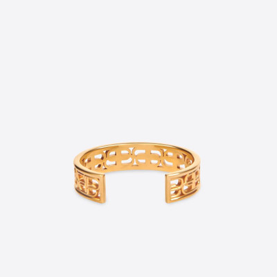 BALENCIAGA Bb Cuff Bracelet in Gold outlook