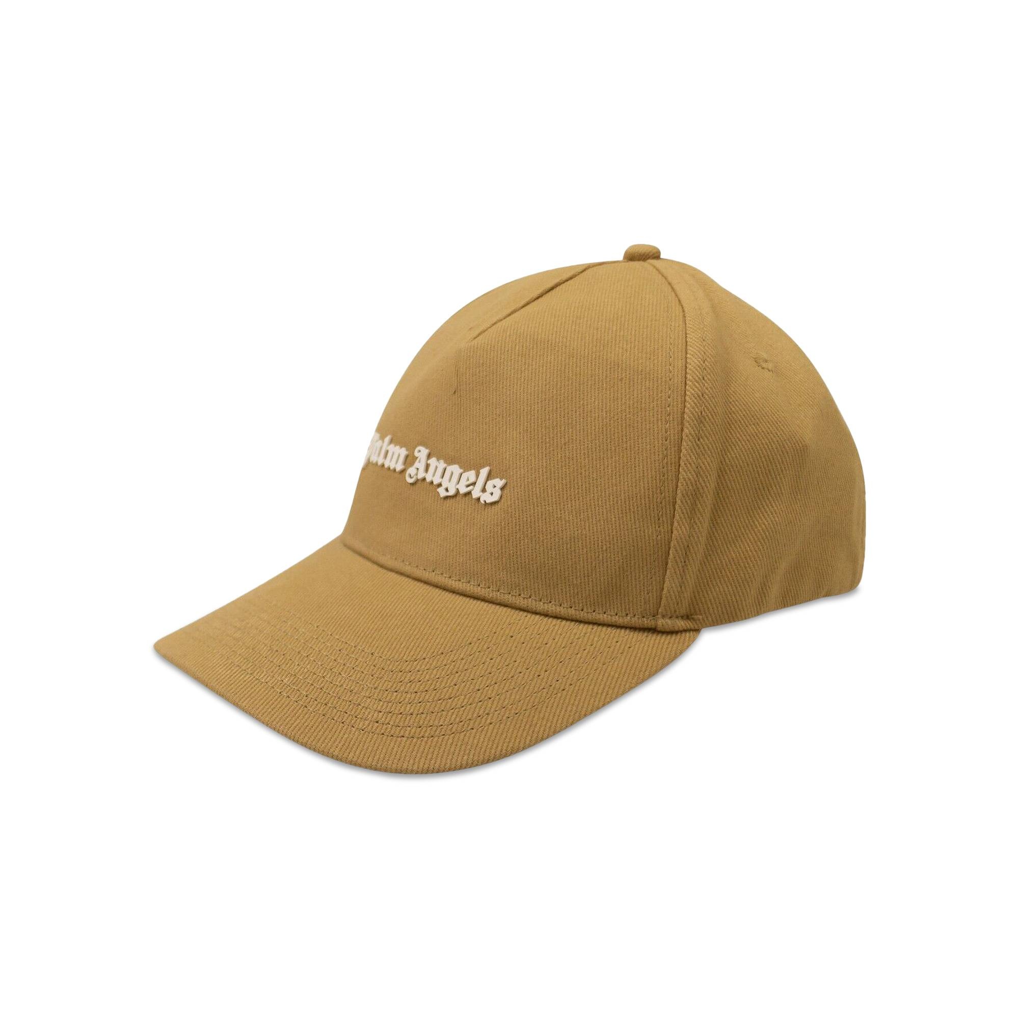 Palm Angels Classic Logo Cap 'Sand/White' - 3