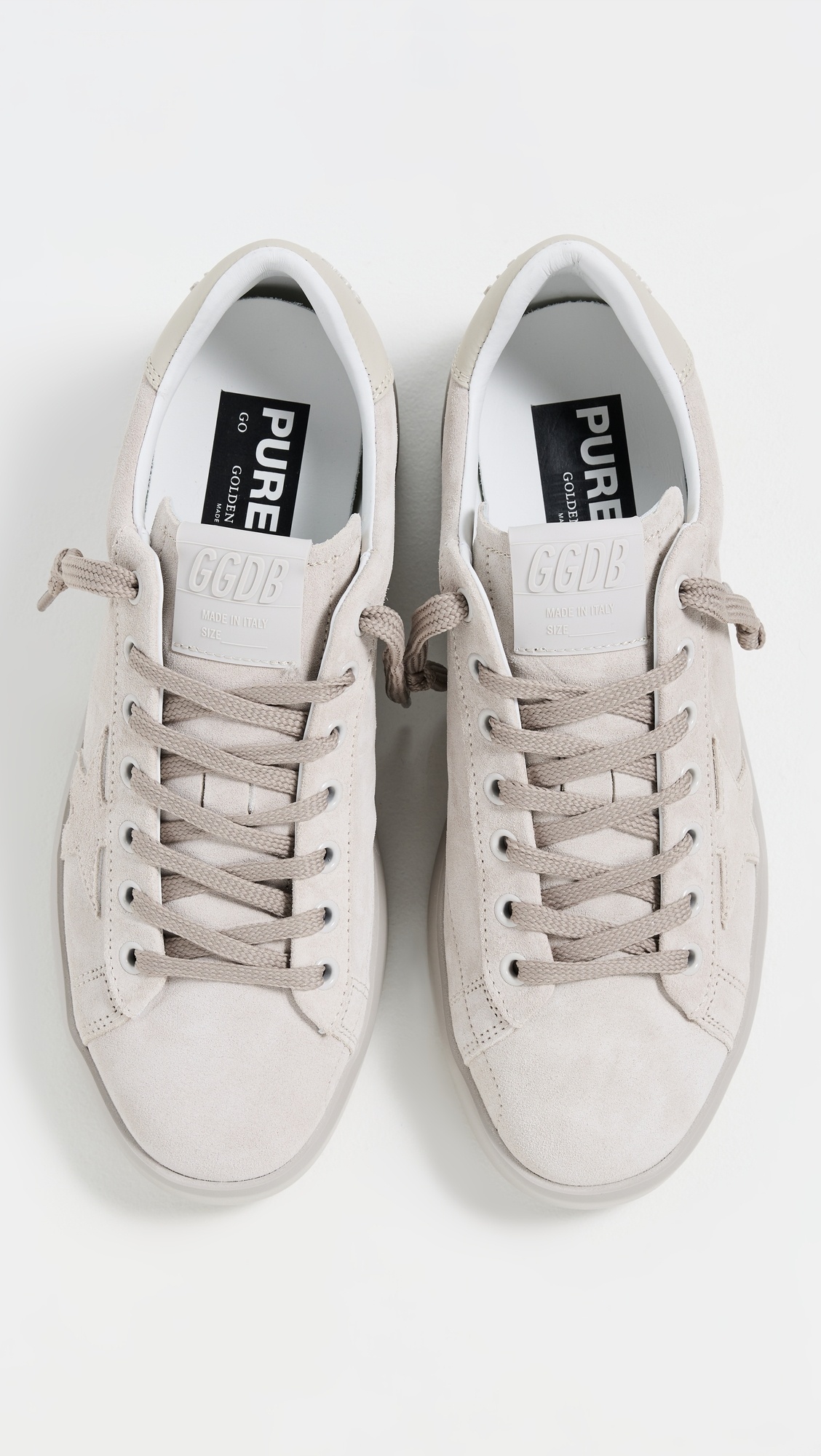 Pure Star Suede Upper And Star Leather Heel Sneakers - 4