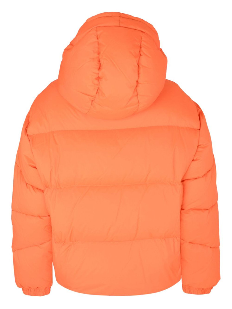 MSGM logo-plaque puffer jacket outlook