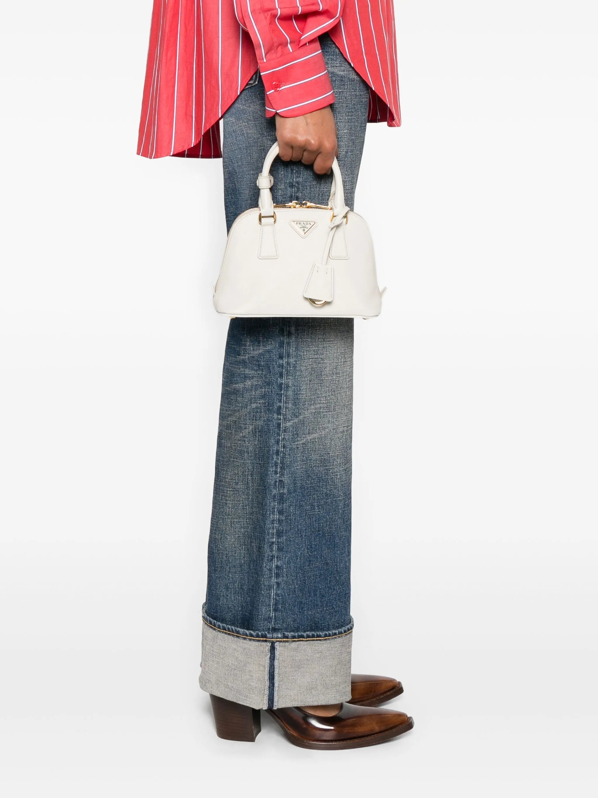 Prada Top-handle Zip-top Tote Bag - 5