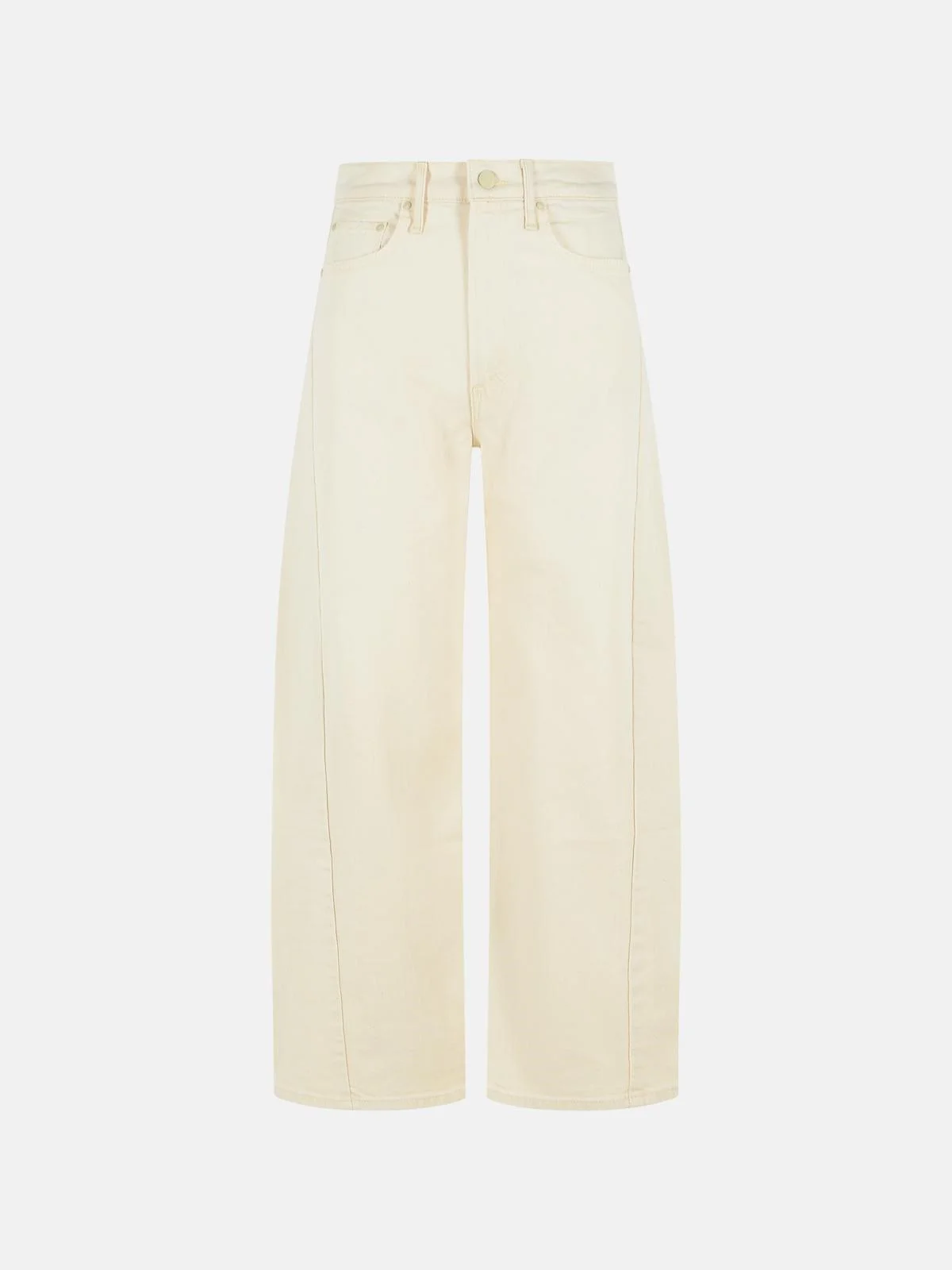 'THE HALF PIPE' CREAM COTTON JEANS - 1