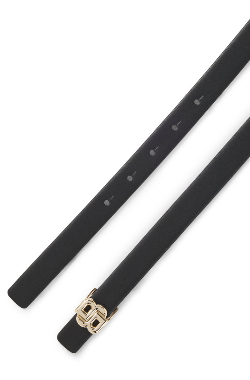 REVERSIBLE LEATHER BELT WITH MONOGRAM BUCKLE 3