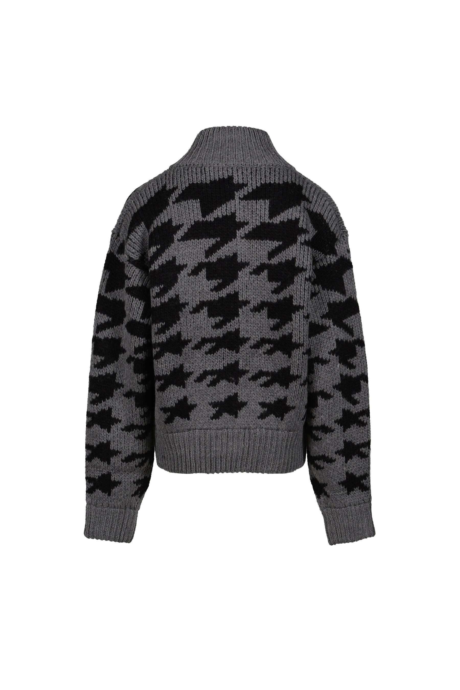 HOUND'S TOOTH STAR COWICHAN / GRY - 6