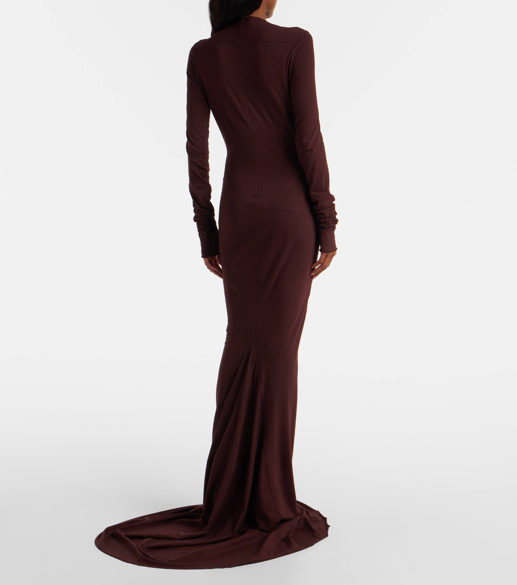 DRKSHDW Simple Edfu cotton jersey maxi dress - 3