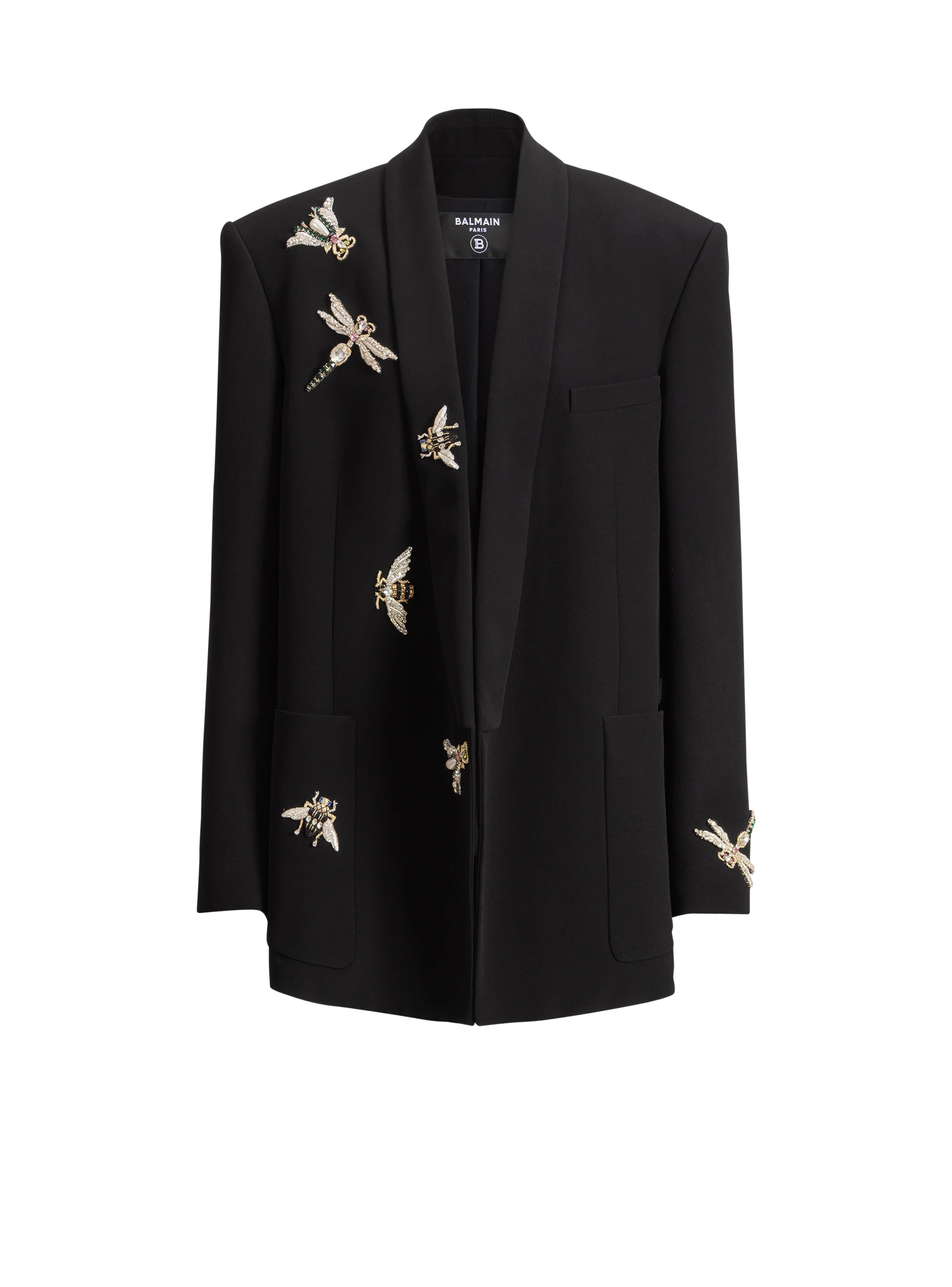 Embroidered Balmain Insect jacket - 1