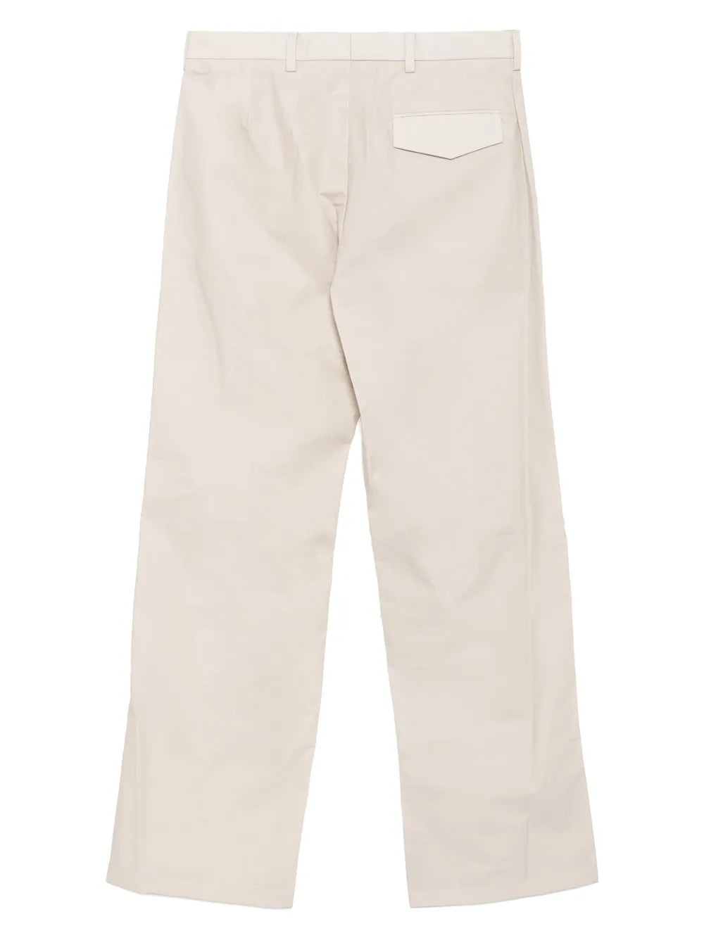 WAXED POPLIN TROUSERS - 2