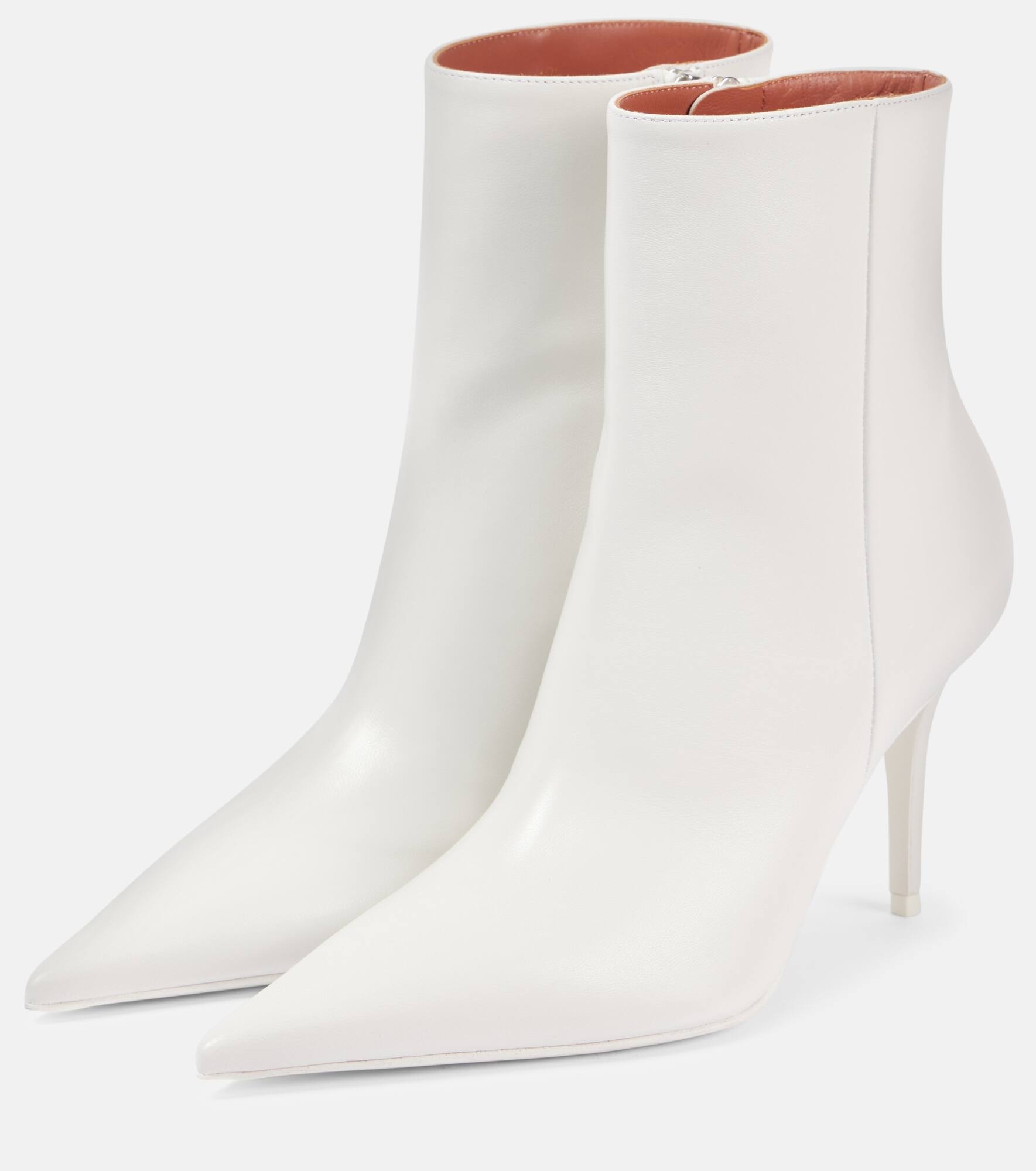 Barbara 90 leather boots - 4