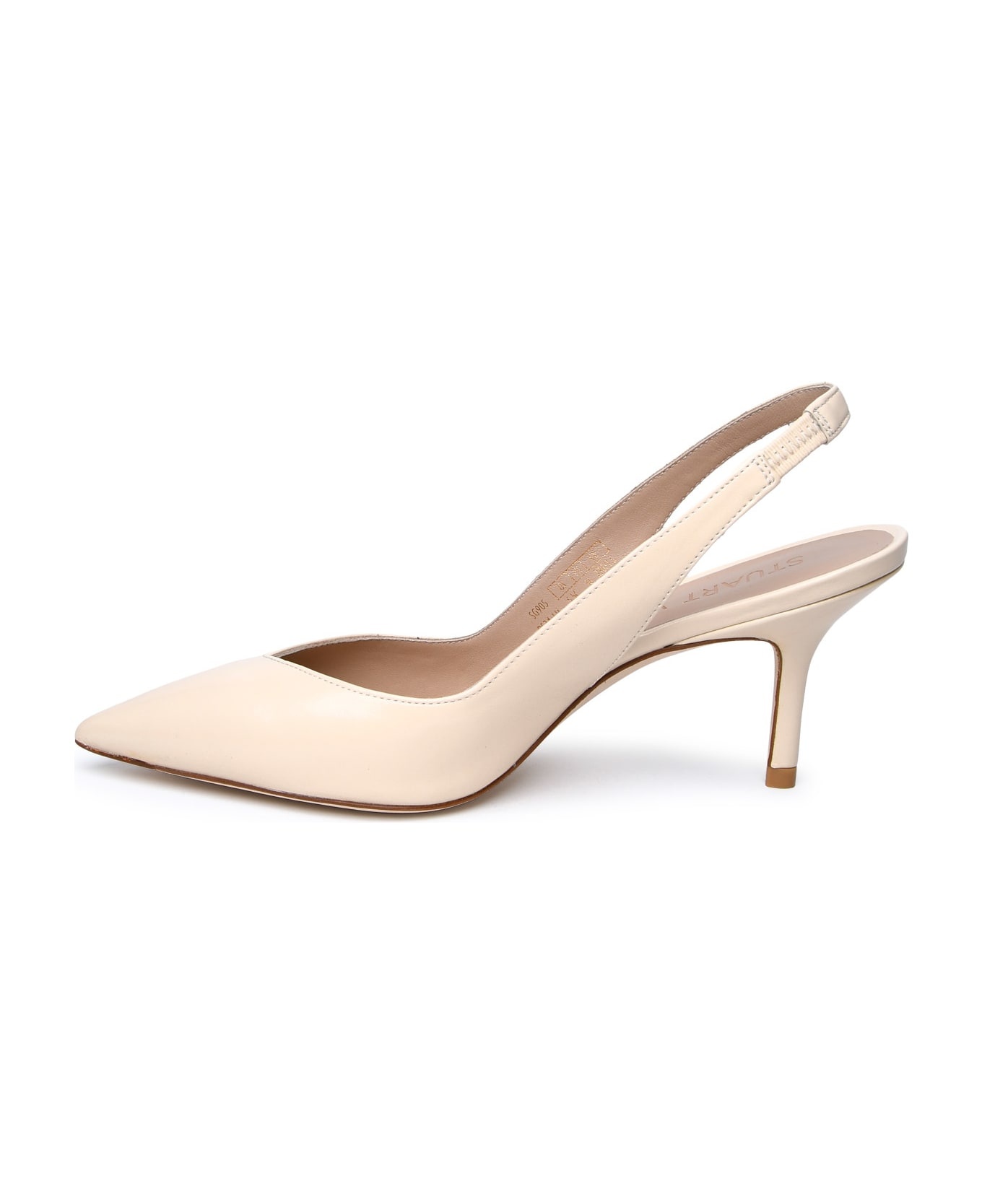 Ivory Leather Sandals - 3