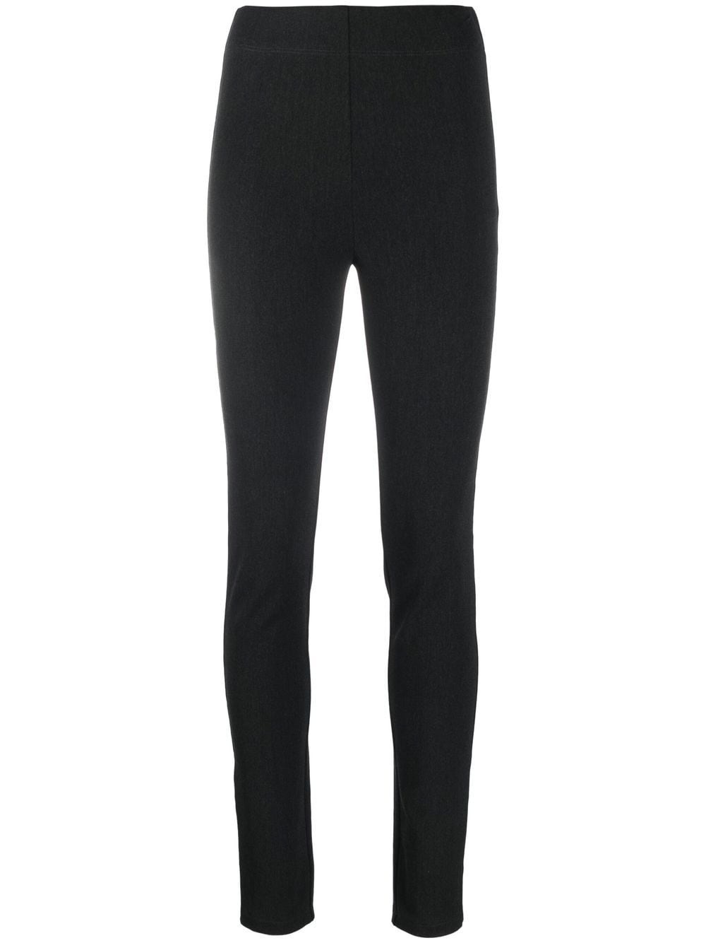 high-rise fitted leggings - 2
