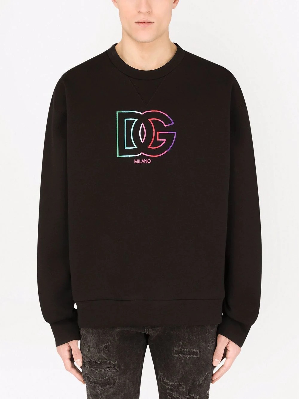 logo-print jumper - 3