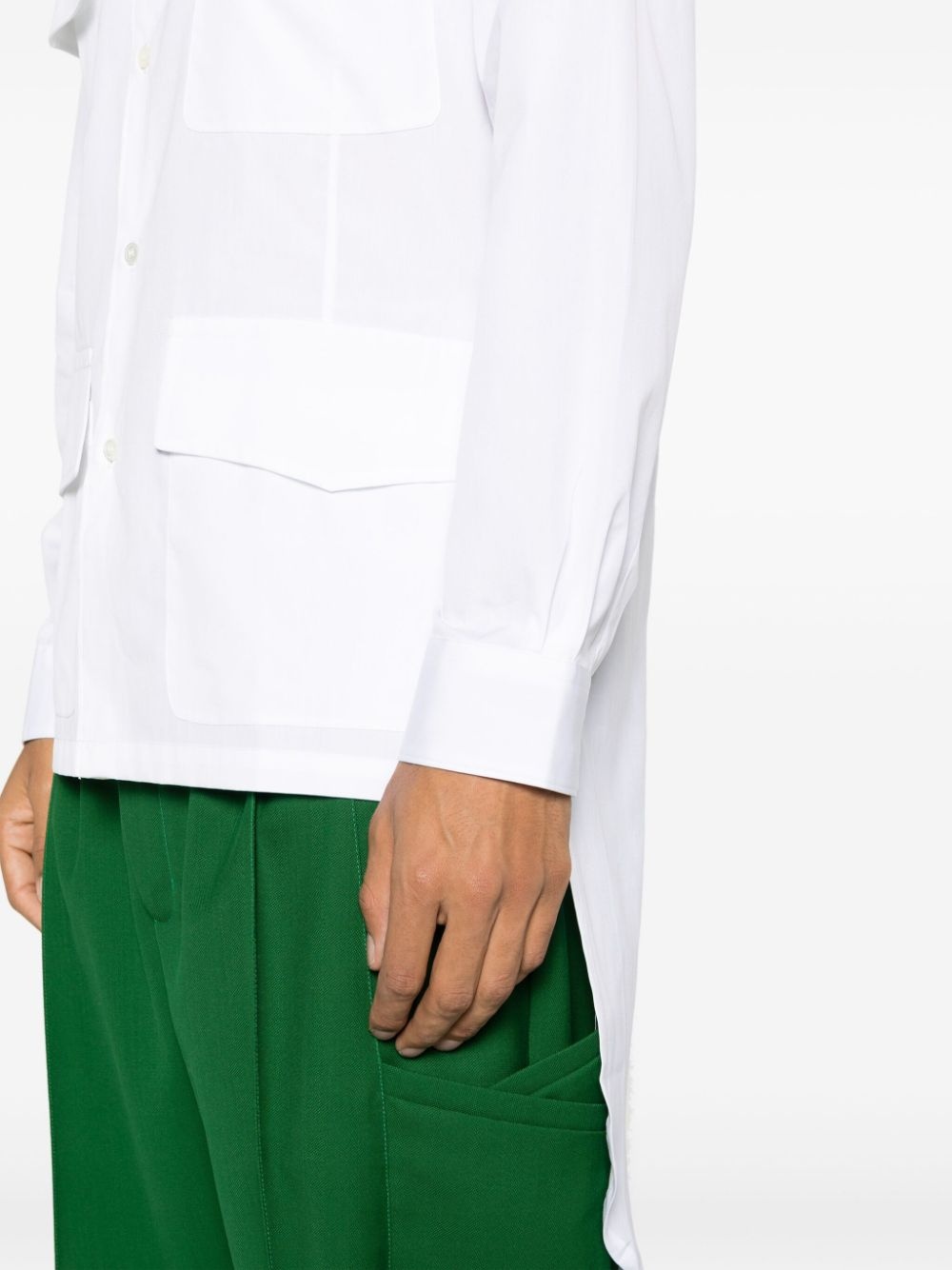 cargo cotton shirt - 5