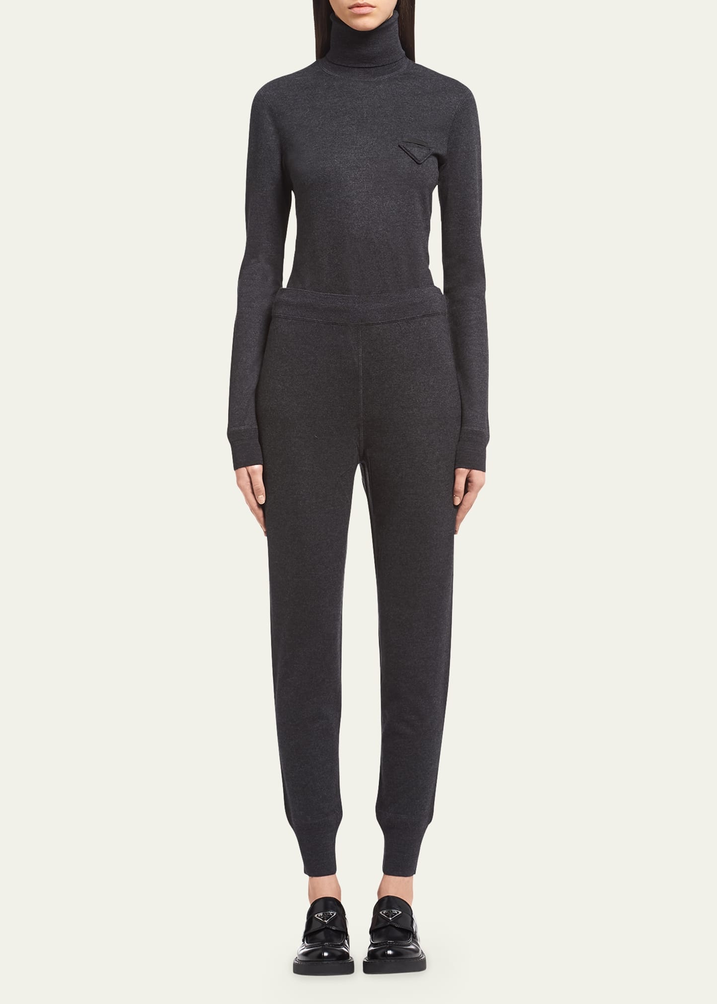 Cashmere-Wool Joggers - 2