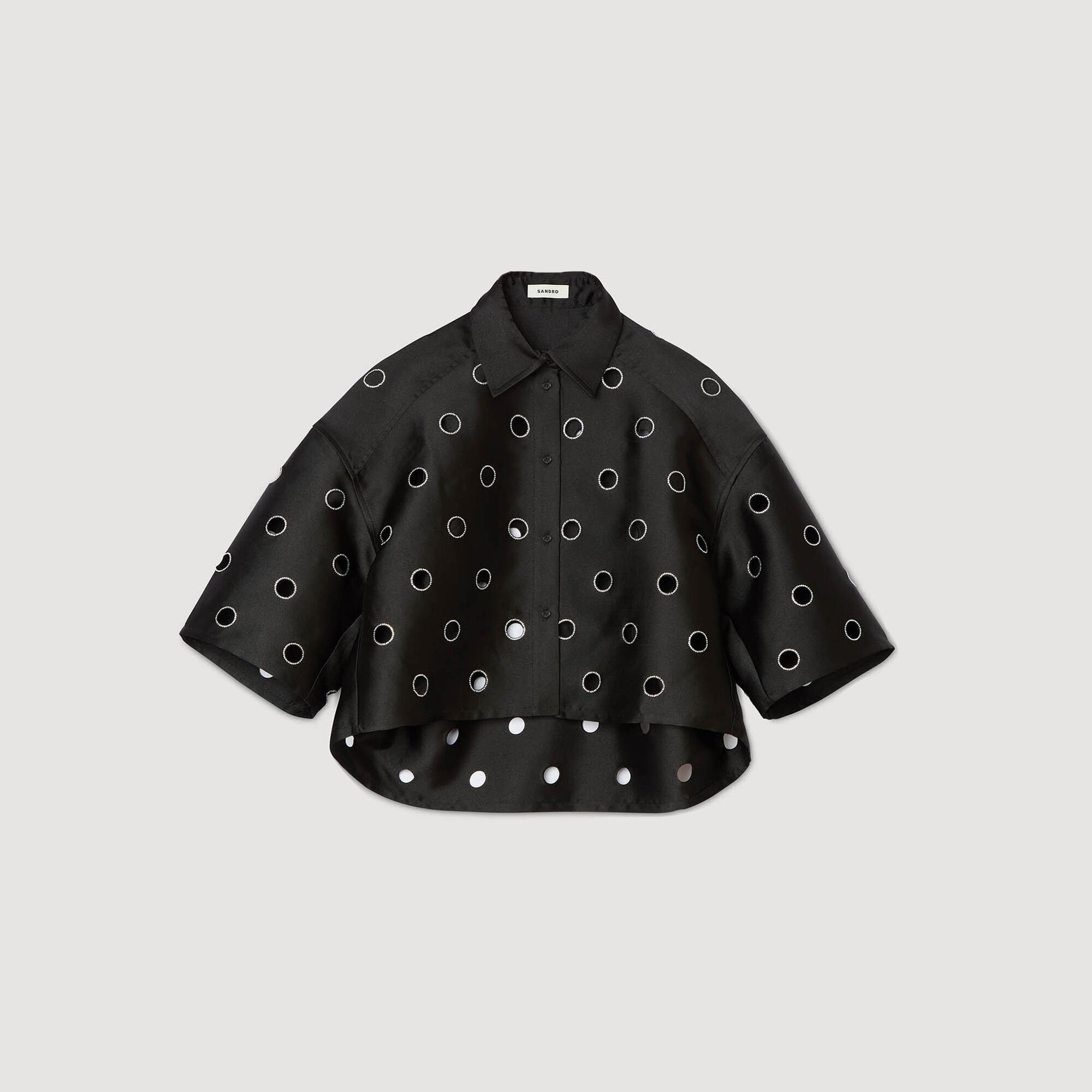 SHIRT WITH RHINESTONES - 6