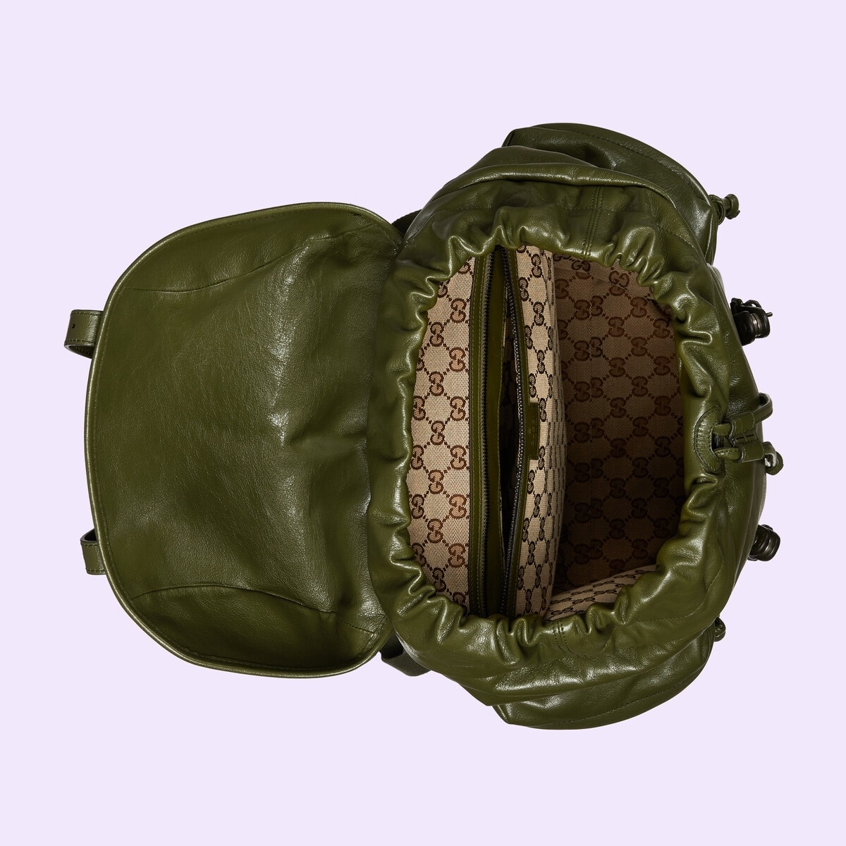 Backpack with tonal Double G - 8