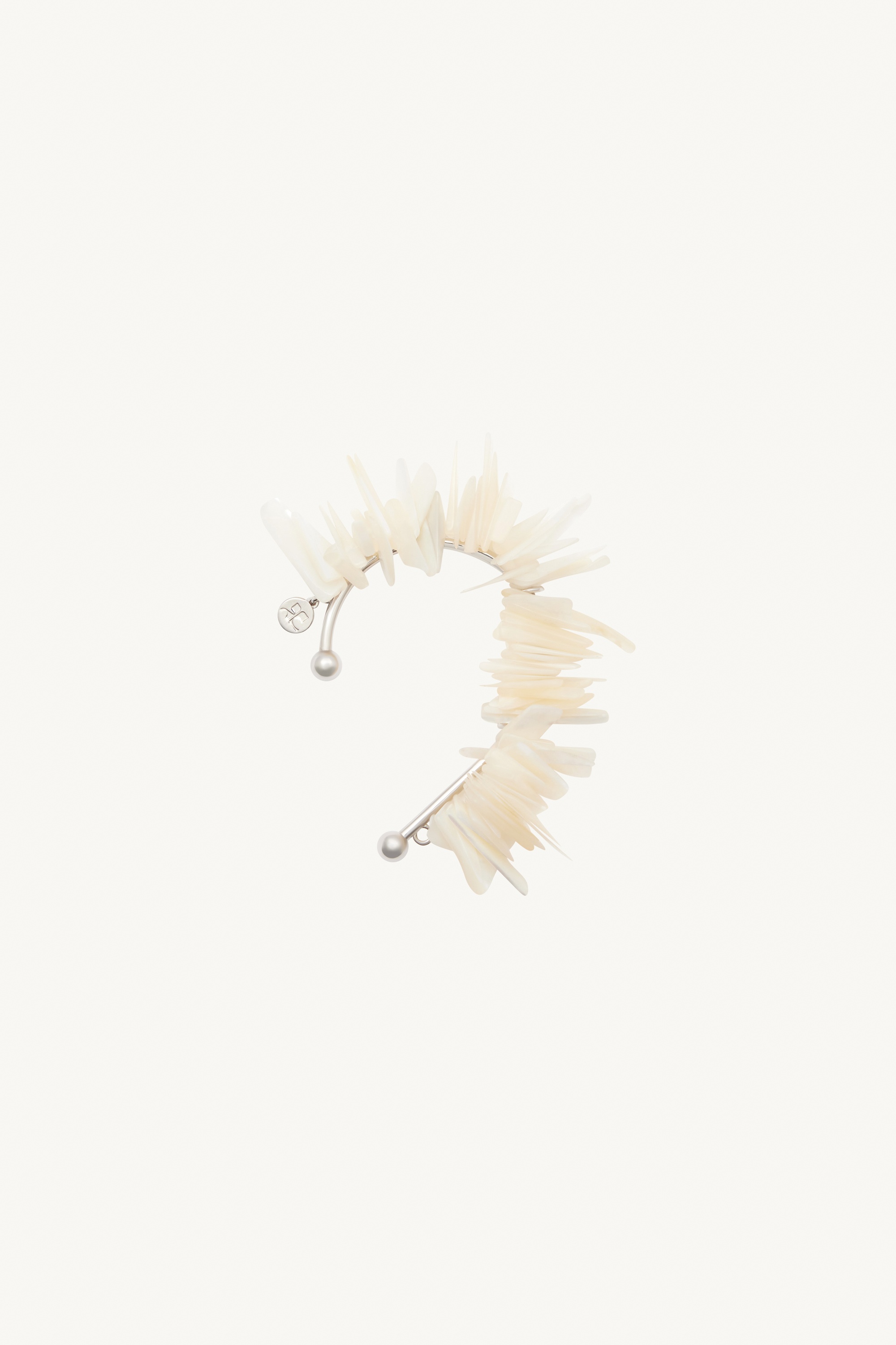 CORAL Pearl EARCUFF - 1