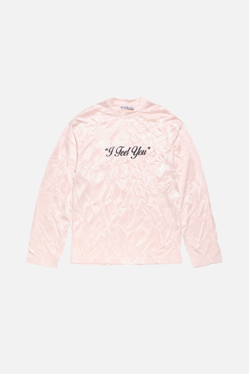 Graphic t-shirt - relaxed - Powder pink 1