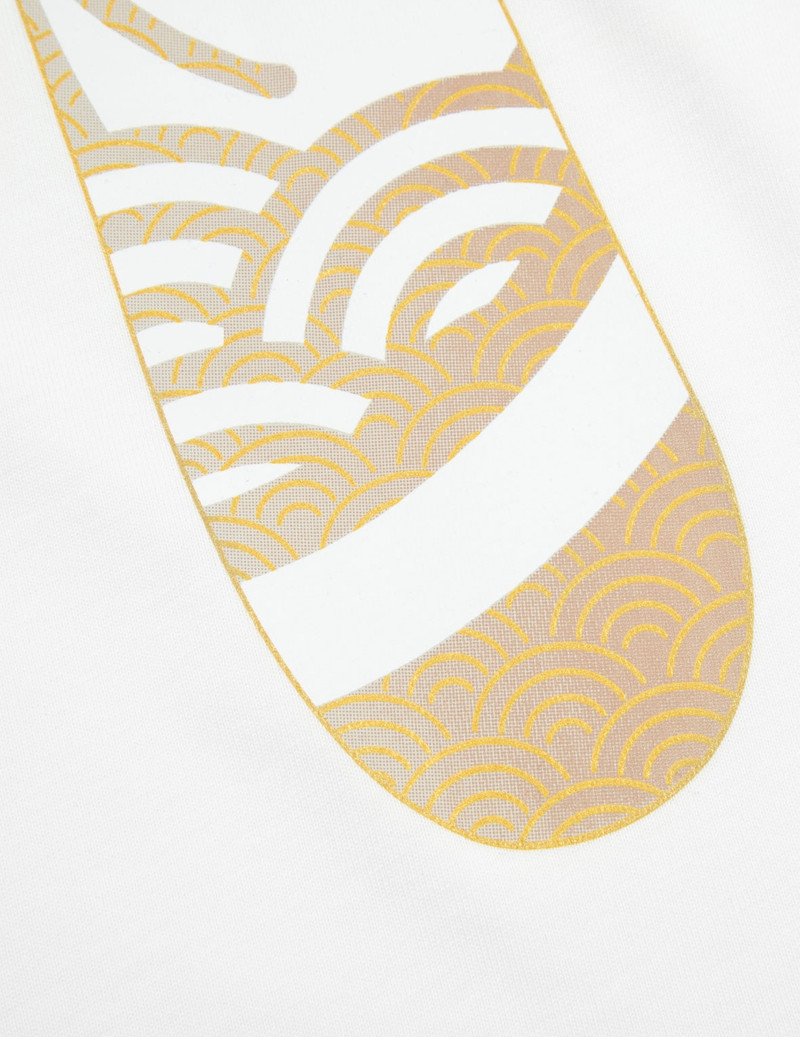KAMON AND THE GREAT WAVE DAICOCK PRINT RELAX FIT T-SHIRT 9