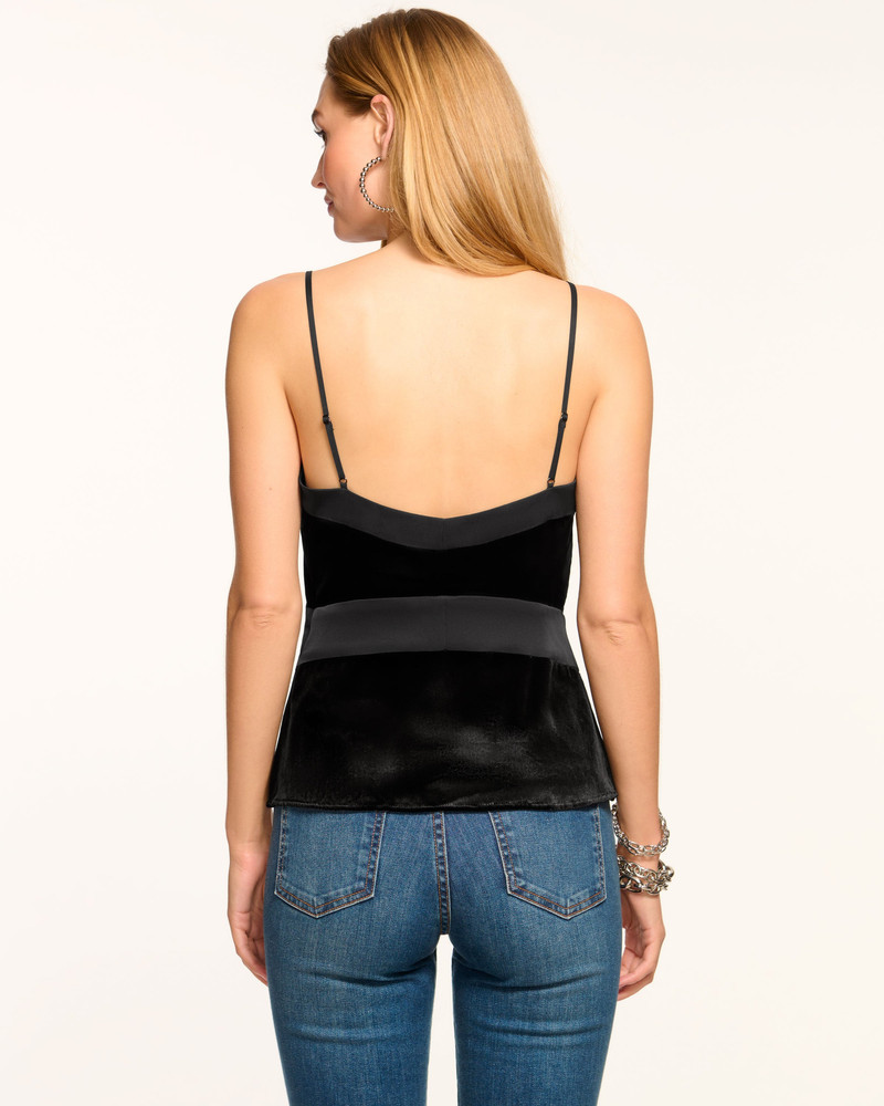 Otis Velvet V-Neck Cami Tank Top 3