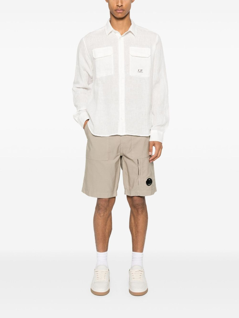 C.P. Company Lens-detail cargo shorts outlook