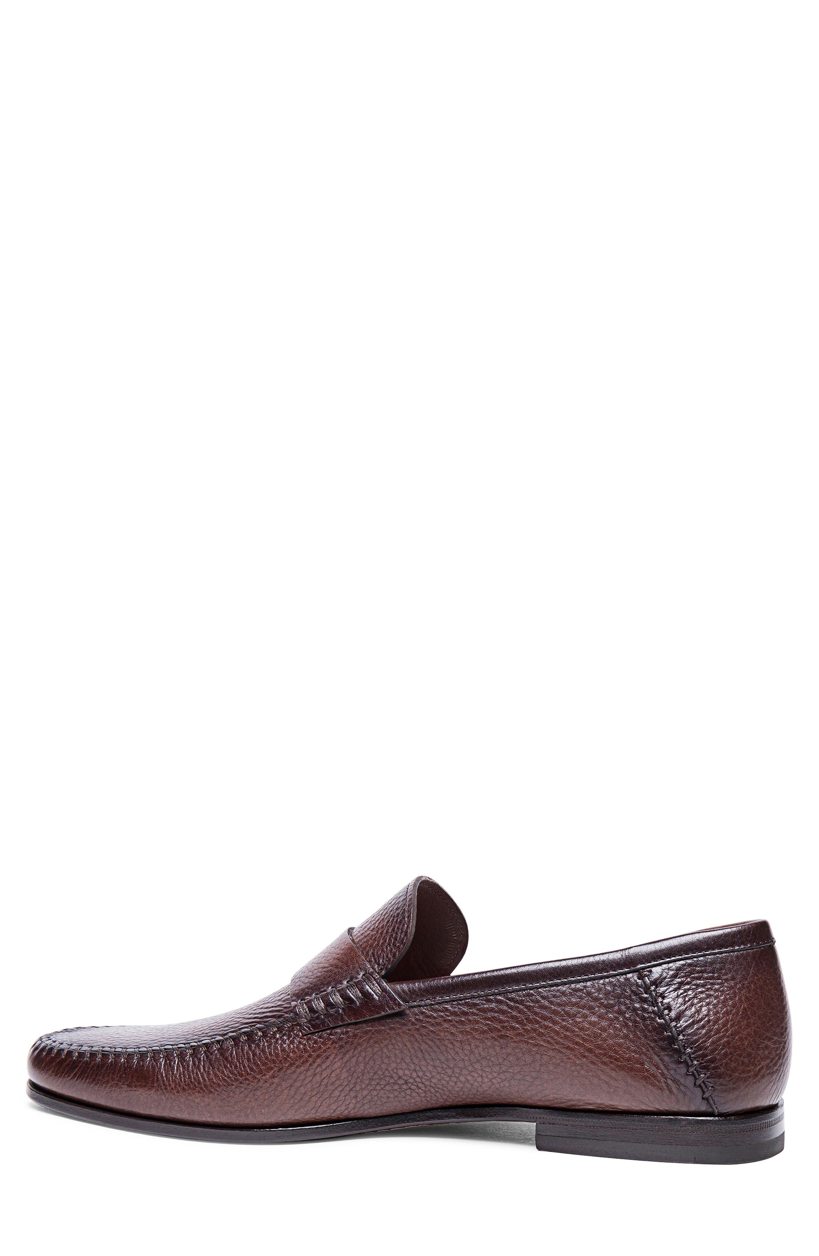 Santoni Paine Loafer in Dark Brown at Nordstrom - 7