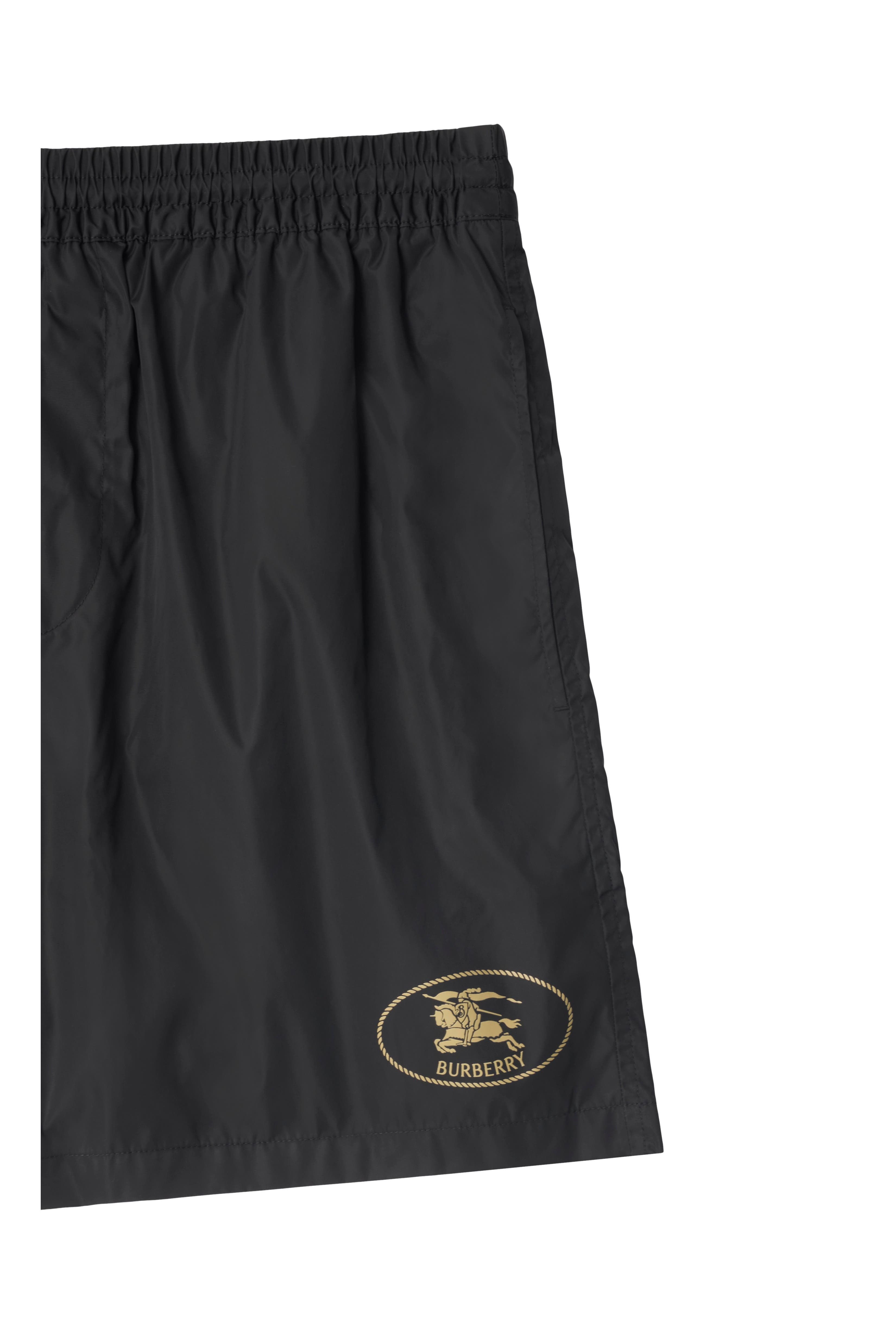 burberry Knight Stamp Swim Shorts in Black at Nordstrom - 5