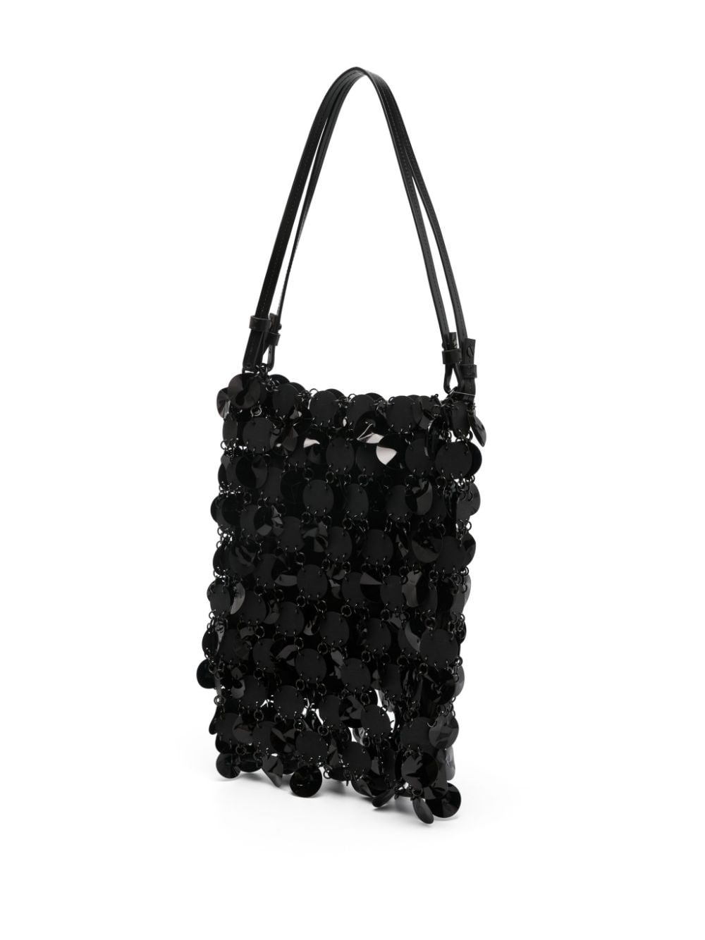 disc-embellished tote bag - 3