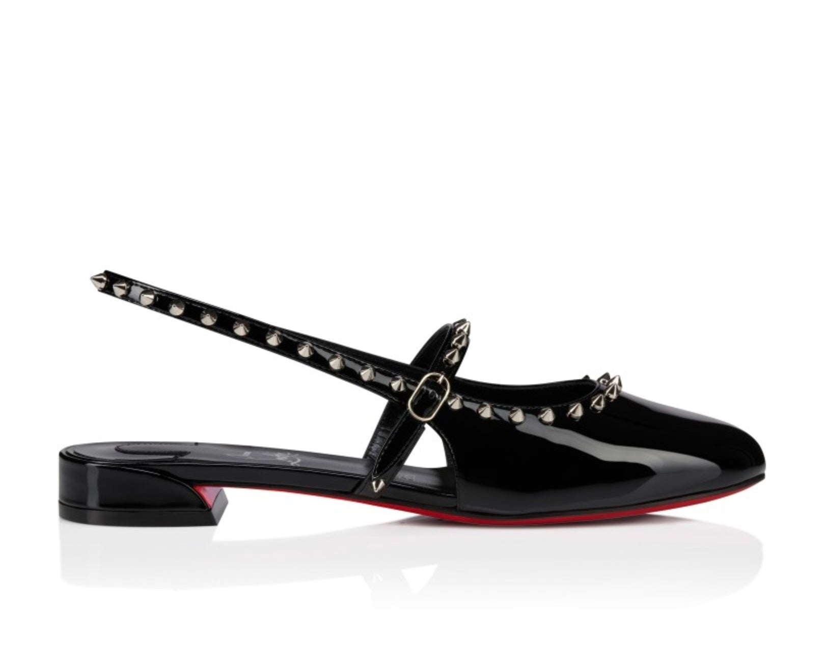 Christian Louboutin Sweet Janispikes Ballerinas - 1