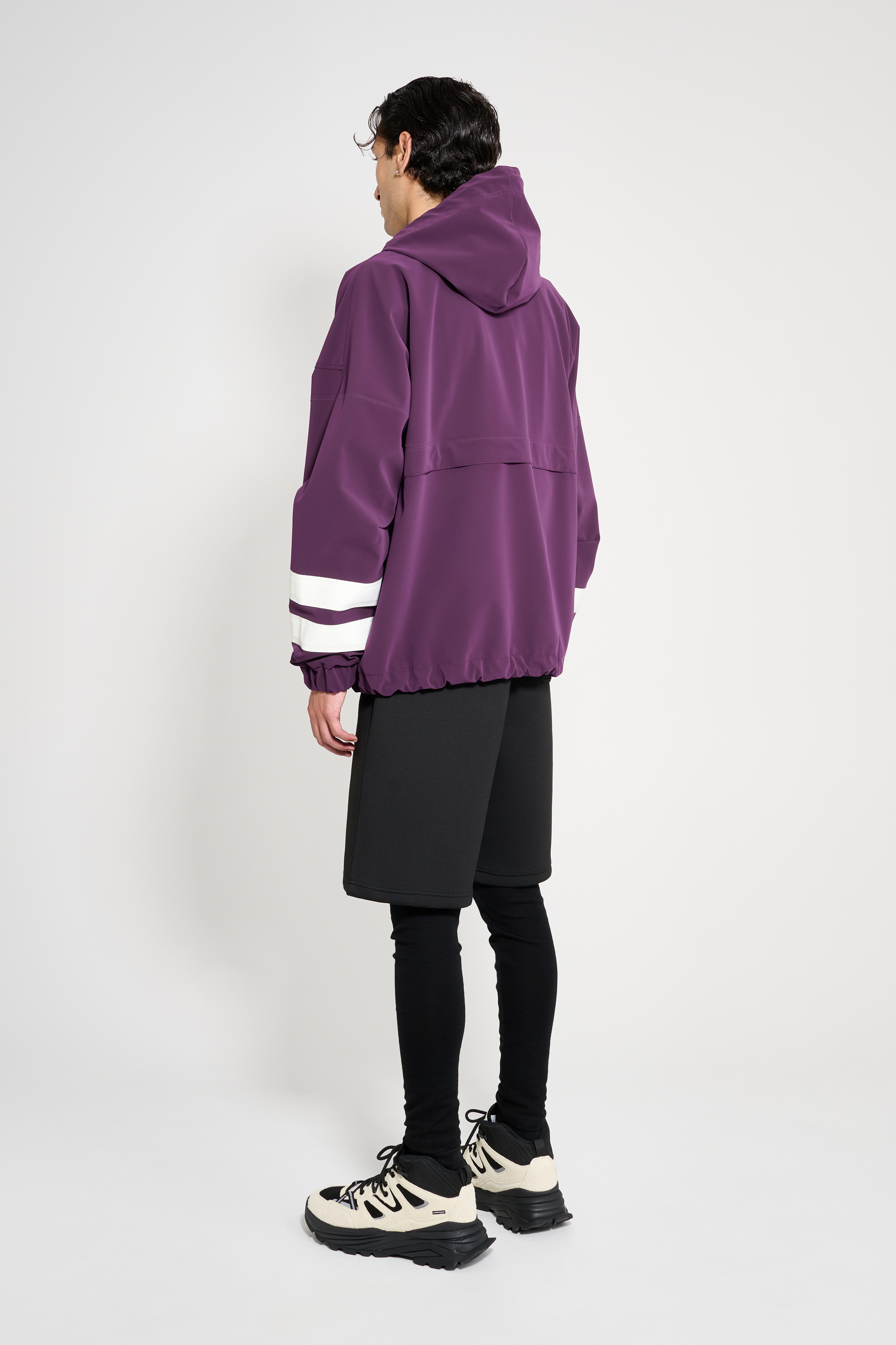 Forsa Stripe Anorak Purple Haze - 3