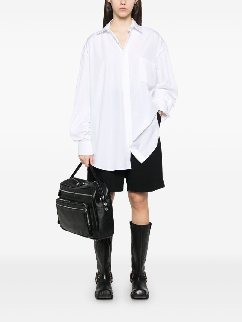 VETEMENTS logo-jacquard shirt outlook