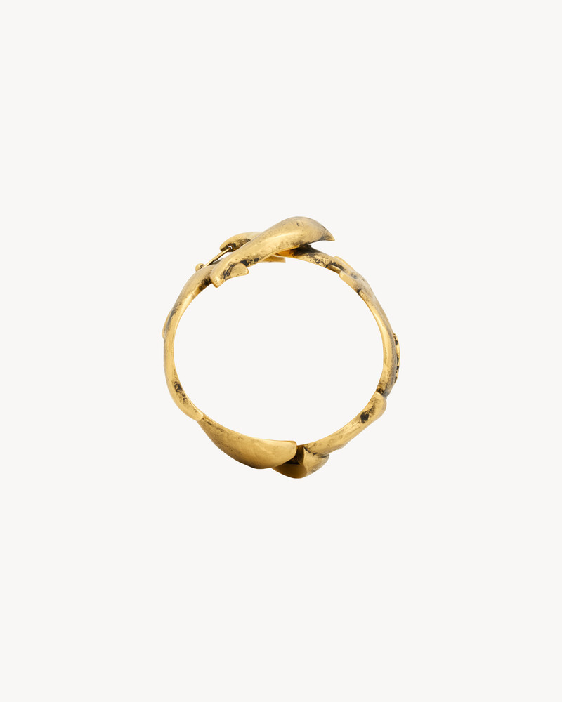 DOVE CUFF IN BRASS 4