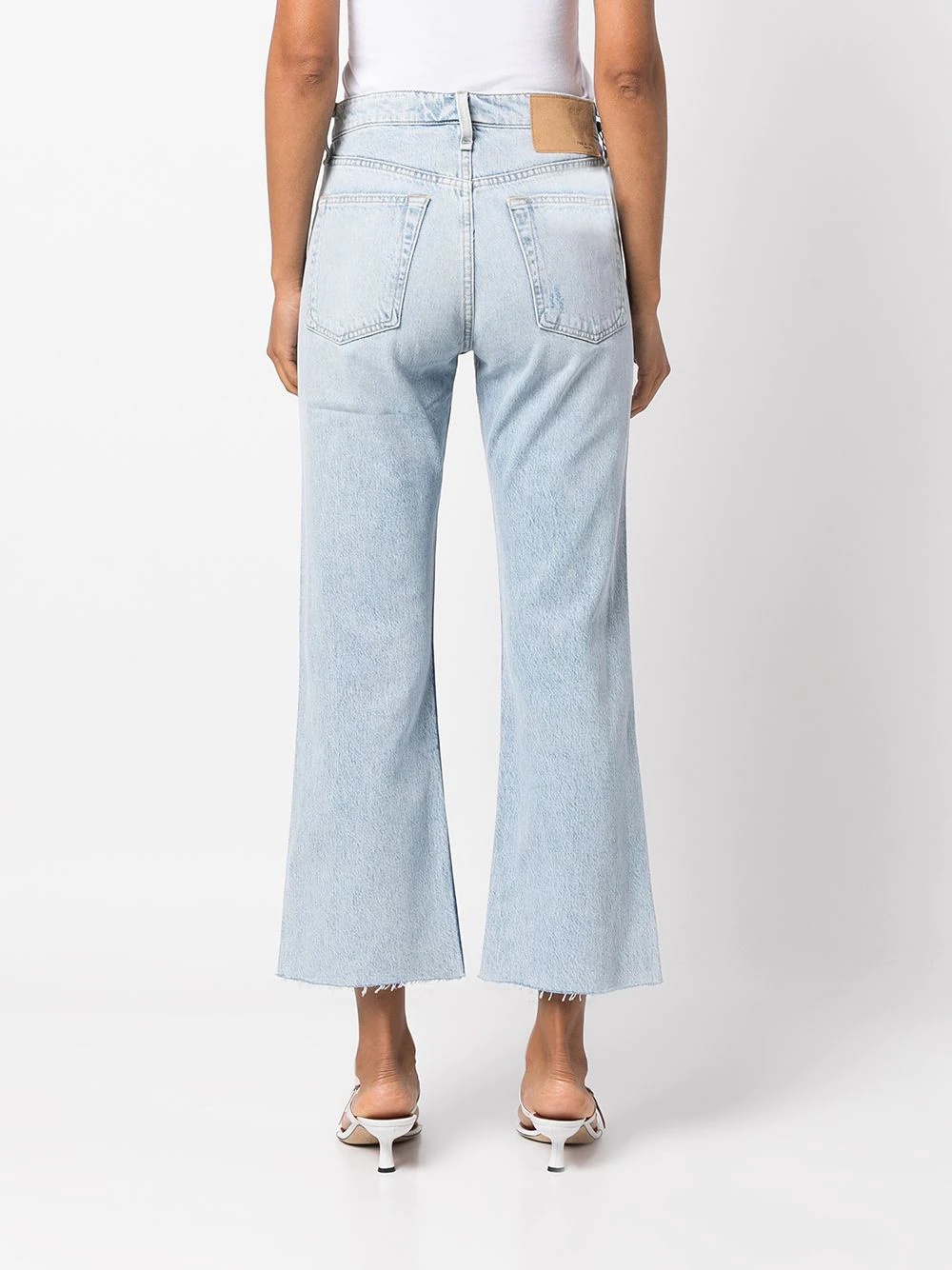 Maya high-rise cropped flared jeans - 4