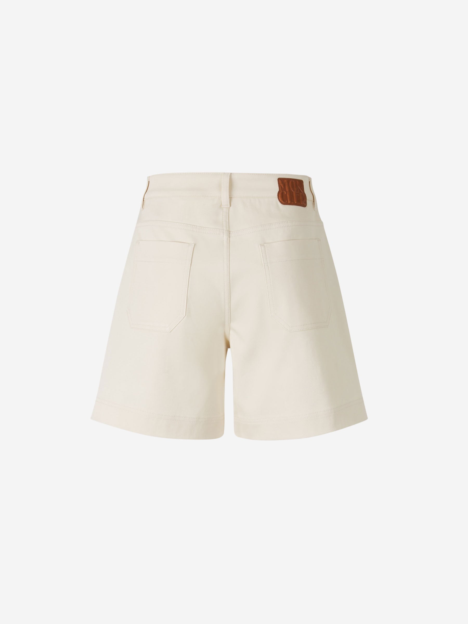 COTTON GABARDINE SHORTS - 2