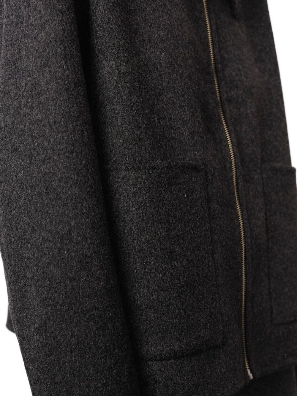 zip-front patch-pocket jacket - 5