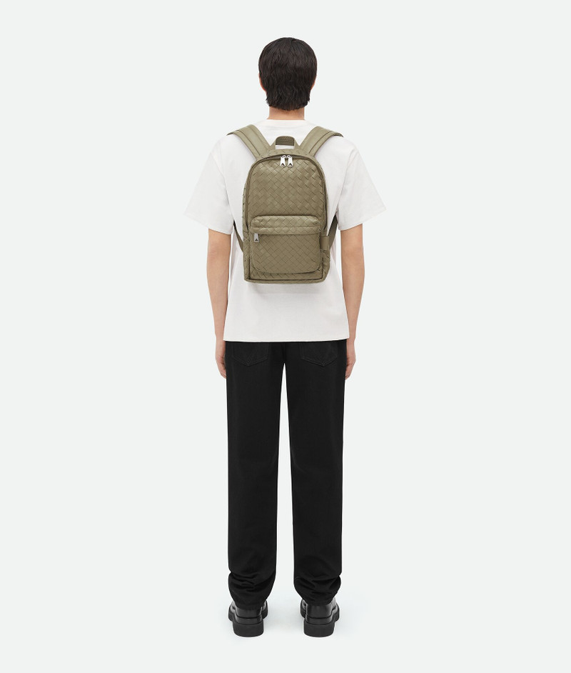 small classic intrecciato backpack 6