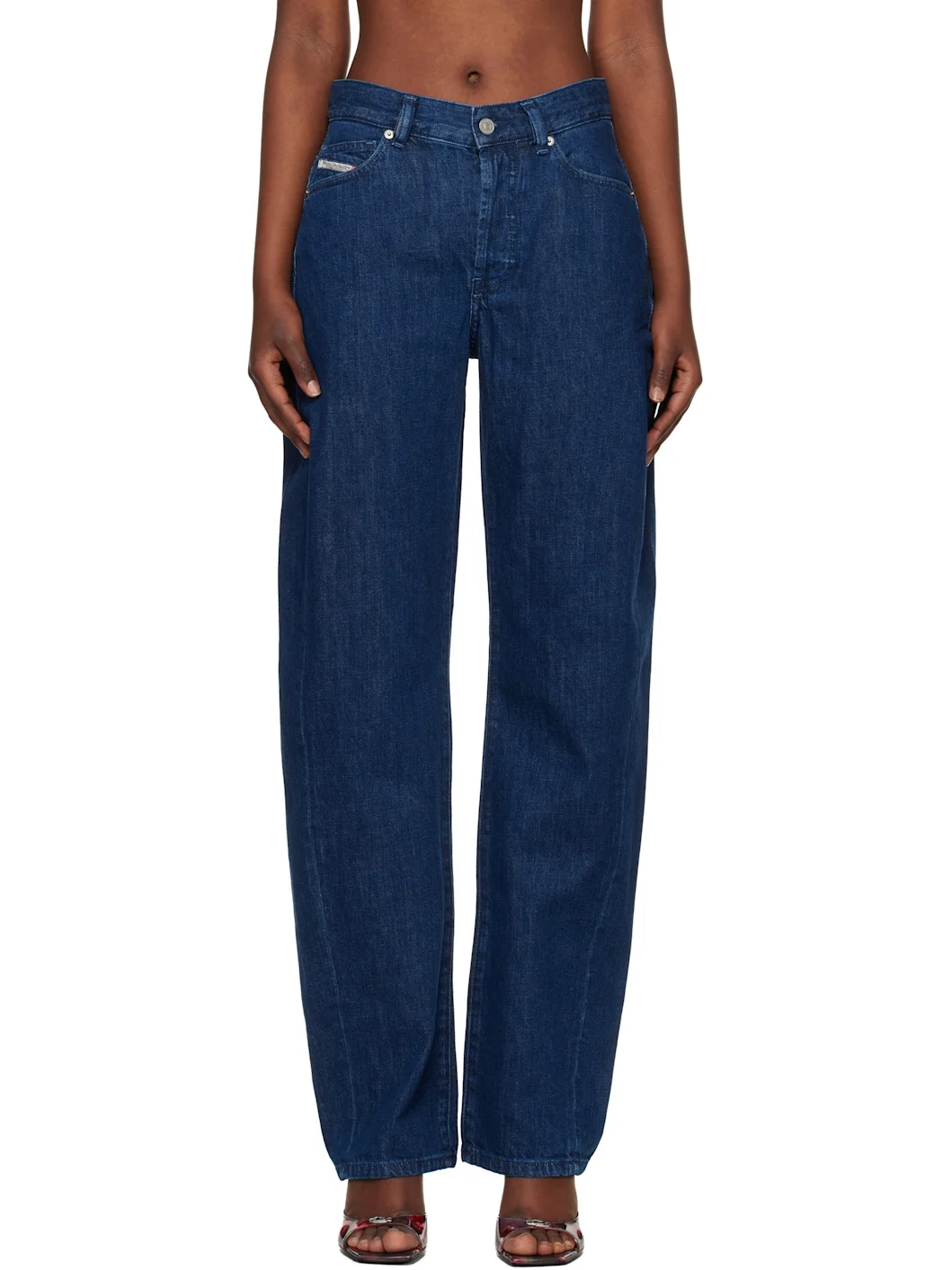 Navy 1974 D-Ellz 0dbdx Relaxed Jeans - 1