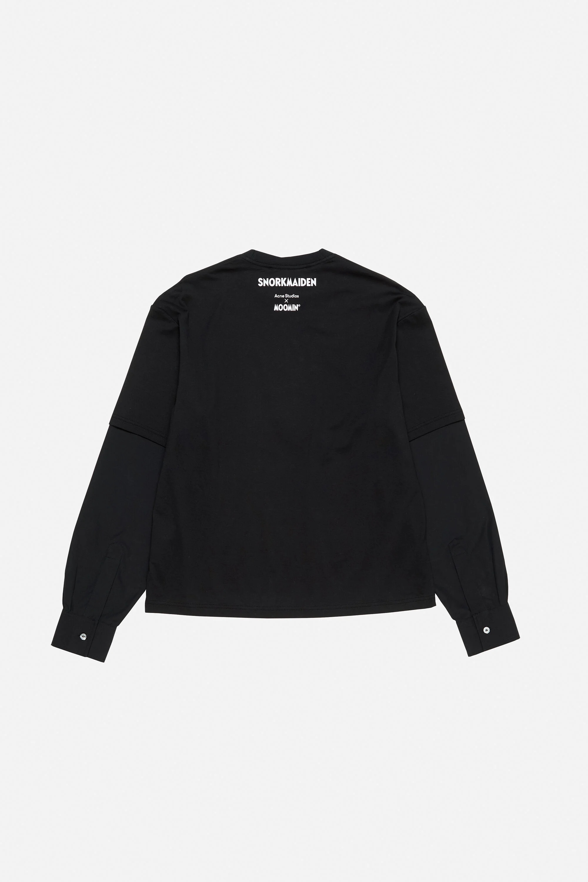 T-shirt Acne Studios x Moomin - All black - 7