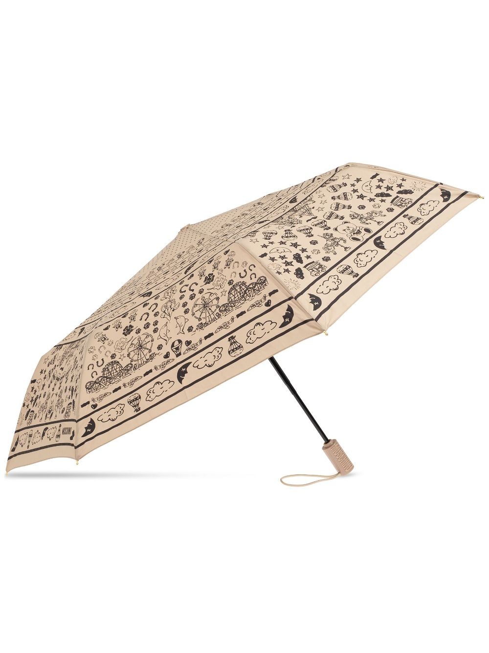 illustration-print umbrella - 1
