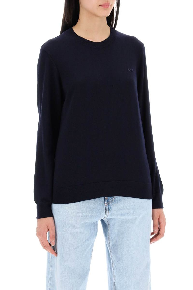 A.P.C. WOOL CREWNECK PULLOVER - 2