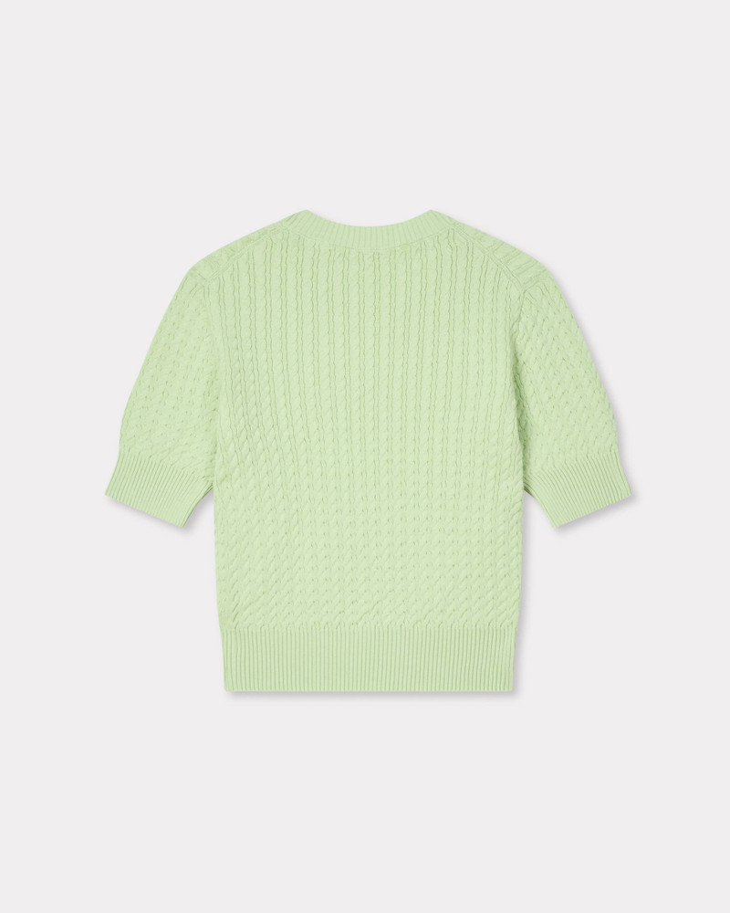 KENZO 'Boke Flower' short sleeve top in cotton wool outlook