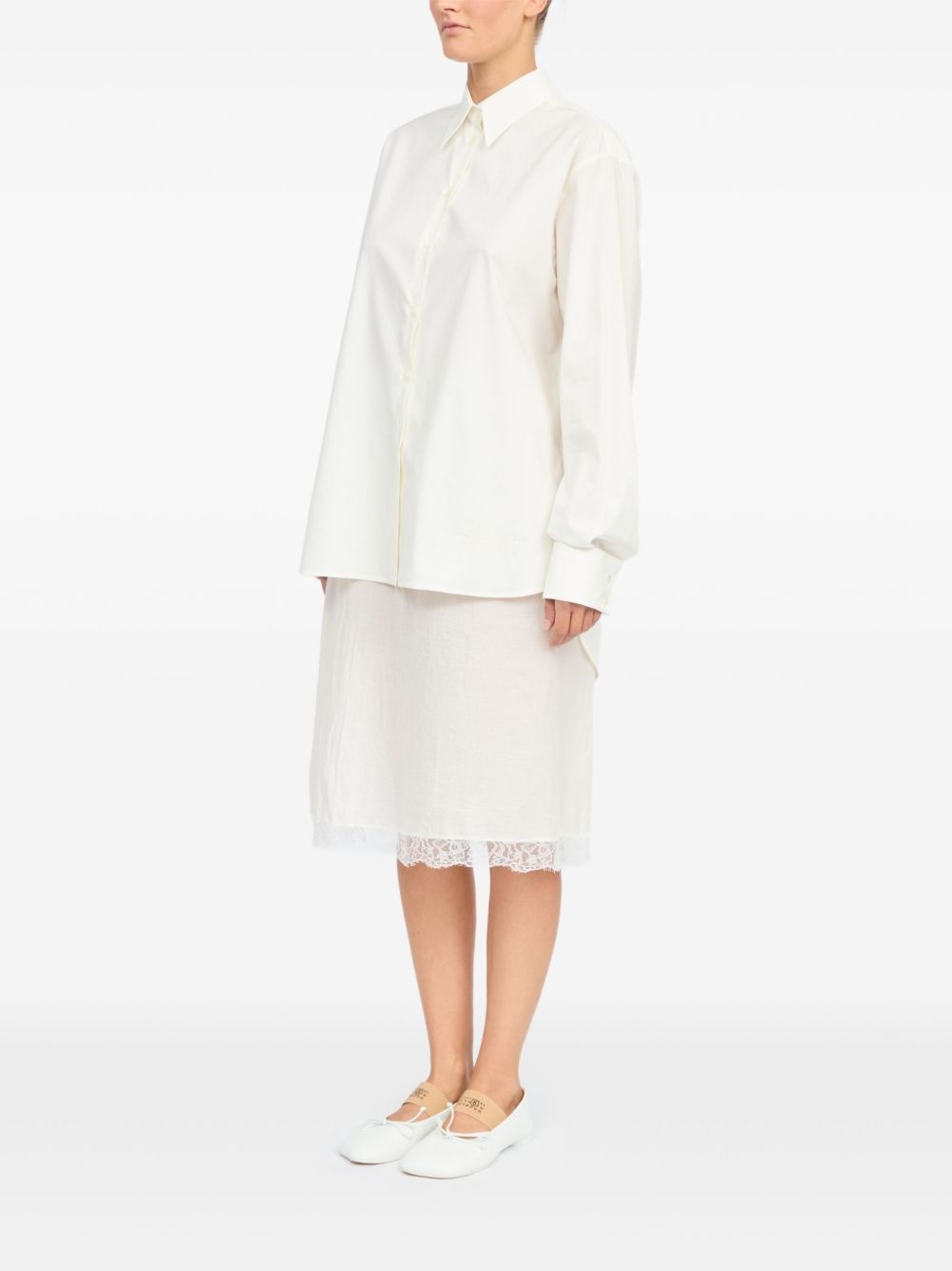 midi shirt dress - 4