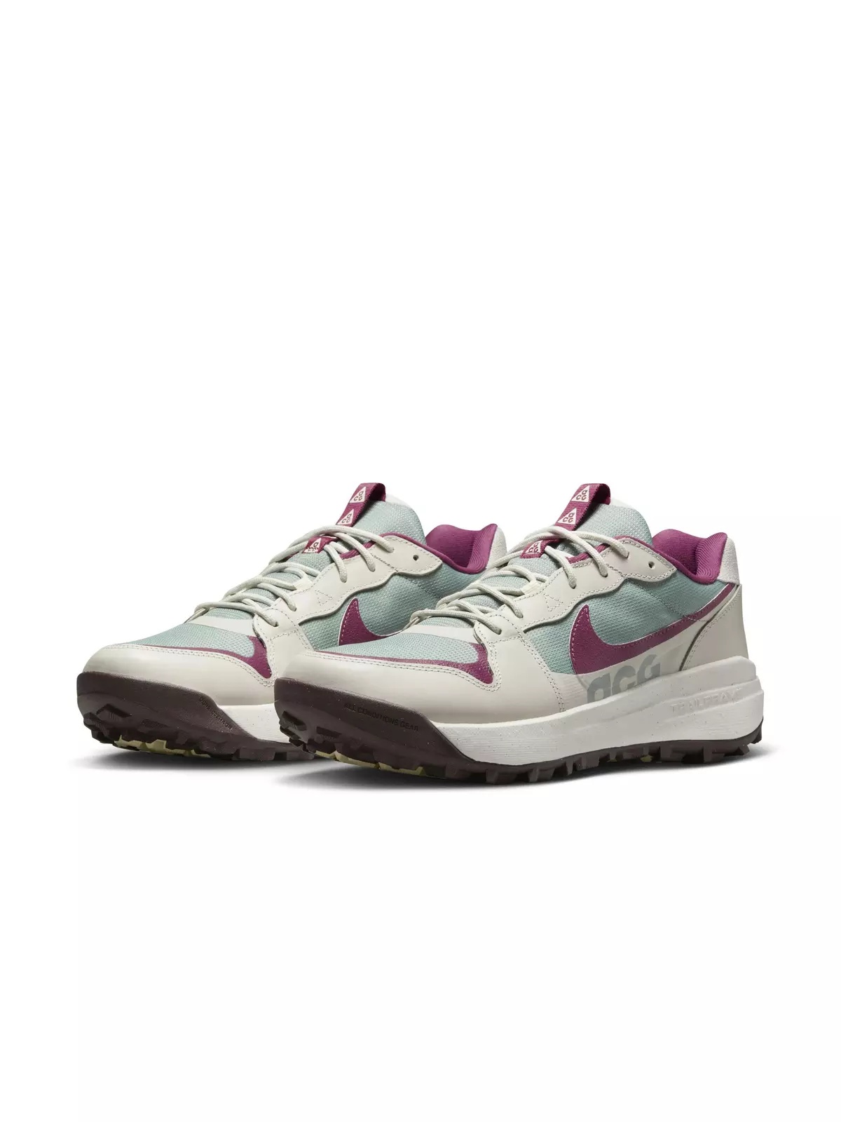 ACG Lowcate "Mica Green/Rosewood/Light Bone/Phantom" Men's Shoe - 3