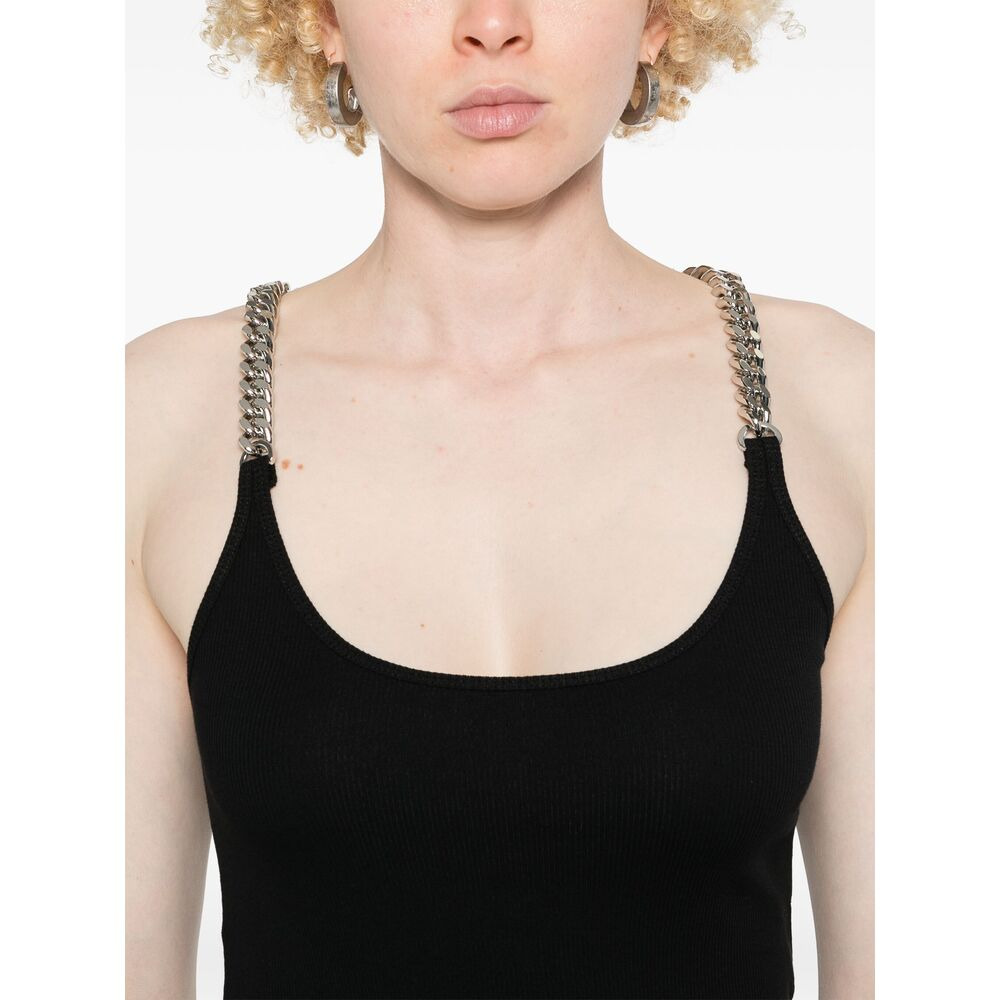 Stella Mccartney Black Tops - Vests & Tank Tops Women - 5