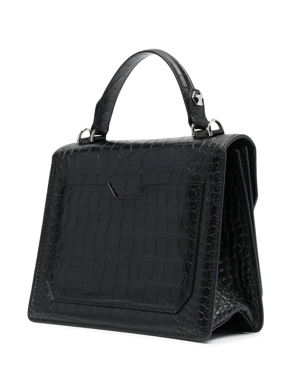 Gothic Plein leather tote bag - 3