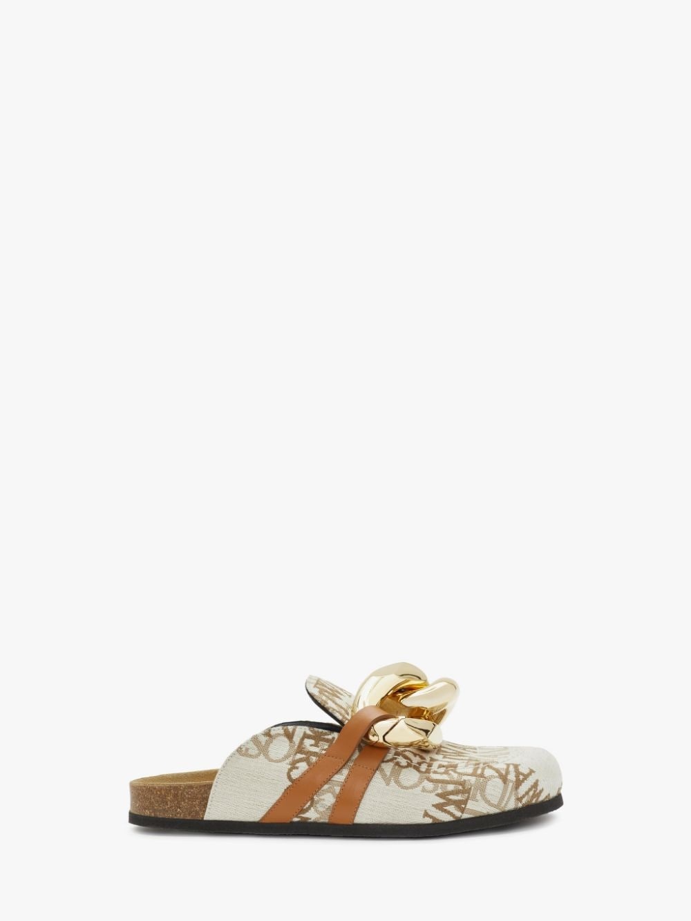 CHAIN LOAFER MULES - 1